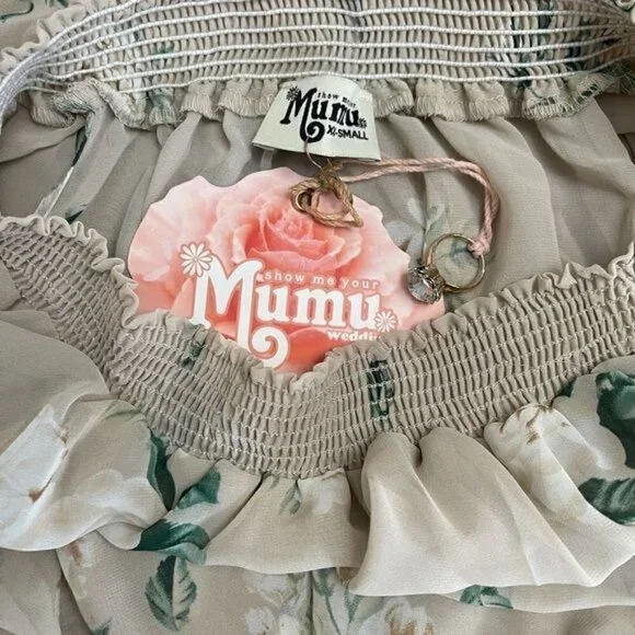 Show Me Your MuMu Floral Hacienda Maxi Dress NWT - Picture 3 of 4